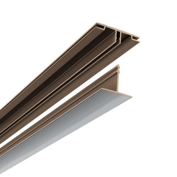 Mount Grid Kit 100 sq ft. Brushed Alumin