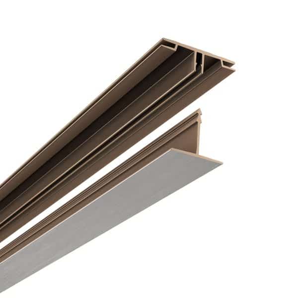 Mount Grid Kit 100 sq ft. Brushed Nickel