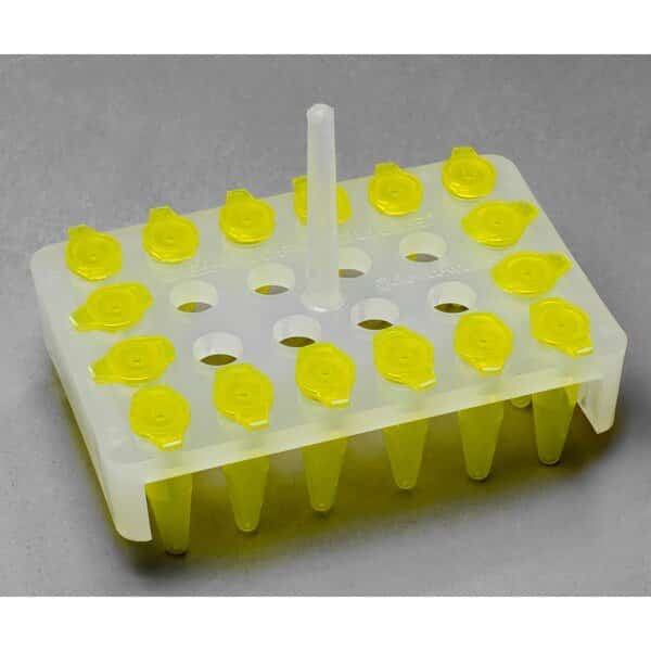 Bel-Art Microcentrifuge Floating Rack: 1.5ml Tubes, 24 Places, PP, 4/PK, Bel-Art, Mfr#: F18876-0000