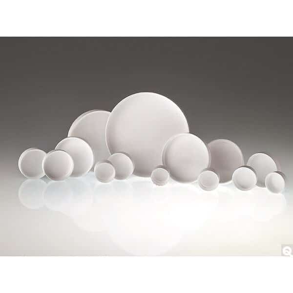 Qorpak 70-400 White Ribbed PP Unl, PK 144