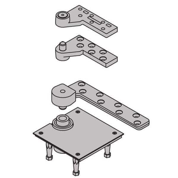 Satin Bronze Pivot 7237FSET10