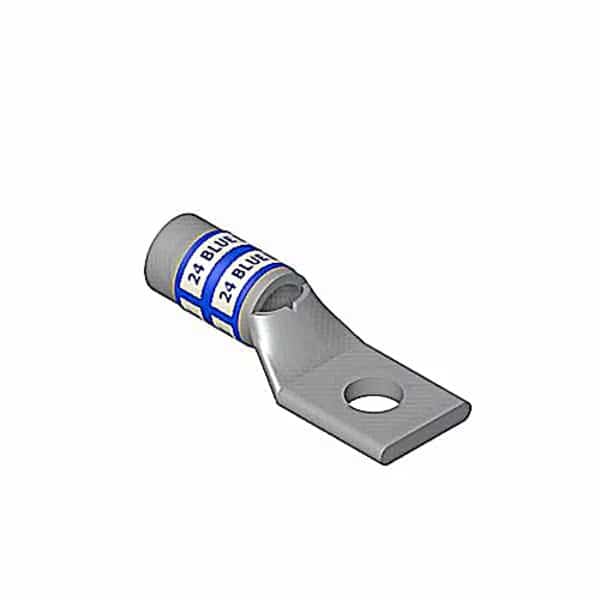Compression Lug, 6 Awg, 1/4 In Stud, Bl, ABB INSTALLATION PRODUCTS, Mfr# 54105