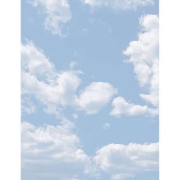 Stationery Letterhead, Clouds, 8.5x11, PK80