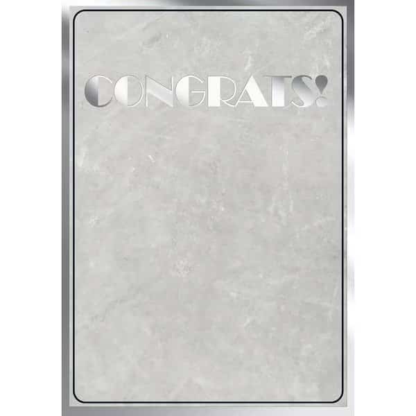 Greeting Card W/ Envelope, 6.5"x4.5", PK3