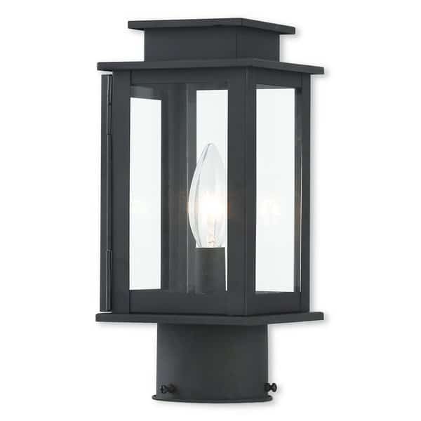 Princeton 1 Light Bronze Outdoor Post To, Mfr#: 20201-07, LIVEX LIGHTING