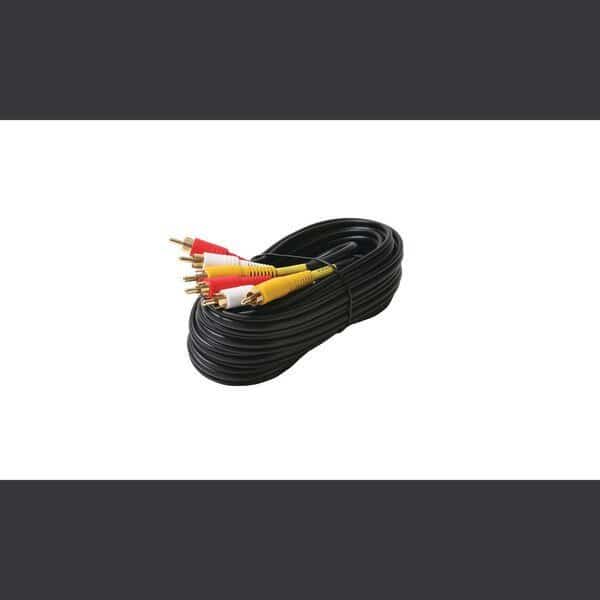 Composite A/V Cable RG59 with Gold Conne
