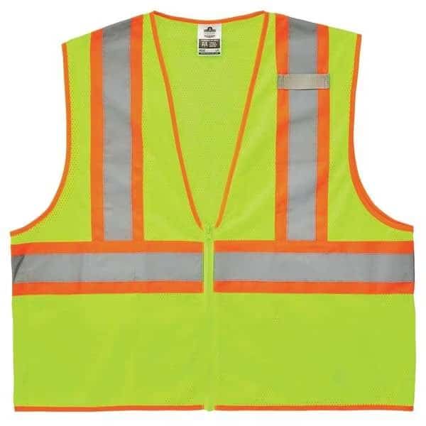 Lime Type R Class 2 Economy Two-Tone Ves, ERGODYNE, Mfr# 8229Z