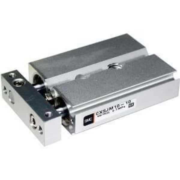 Dual Piston Cylinder, 10mmBore, 75mmStroke, Smc, Mfr#: CXSJM10P-75