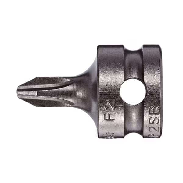 Phillips 2 Socket Bit x 2 5/8" - 3/8 Sq