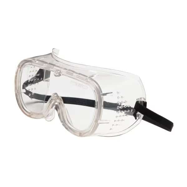 Safety Goggles, Anti-Fog, Scratch-Resistant, Clear Lens, Universal, 1 PR