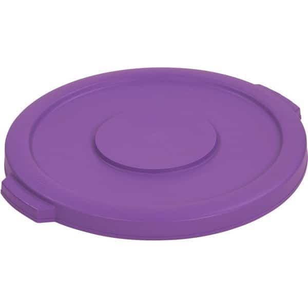Trash Can Lid, 10 gal Bronco Rnd Lid Prpl