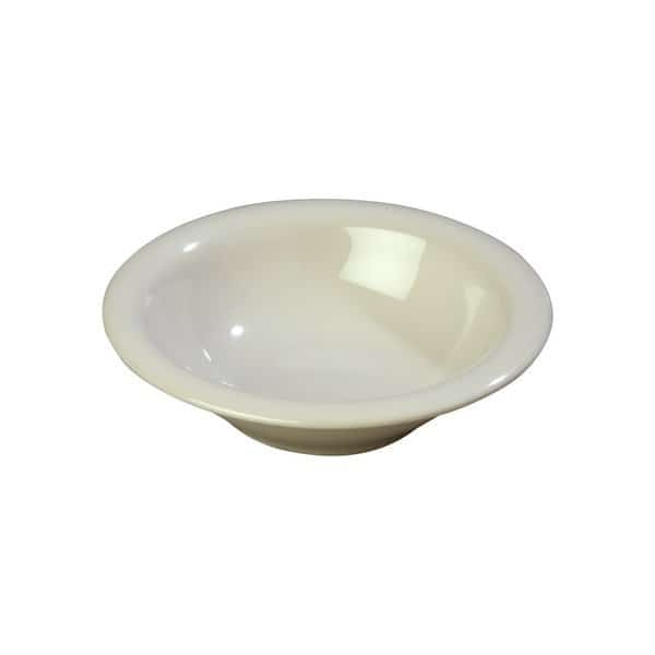 Melamine Rimmed Bowl, 12 oz., Bone, PK24, CARLISLE, Mfr# 3303642