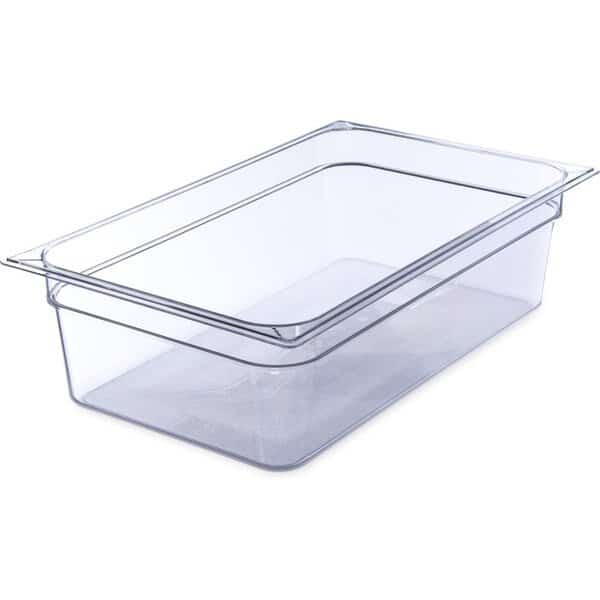 Full Food Pan PC, 6" D, Clr, PK6