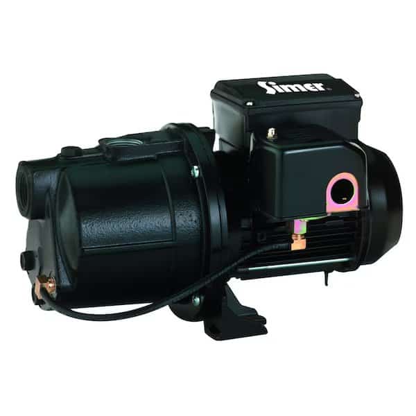 Shallow Well Jet Pump, Ci, 3/4 hp