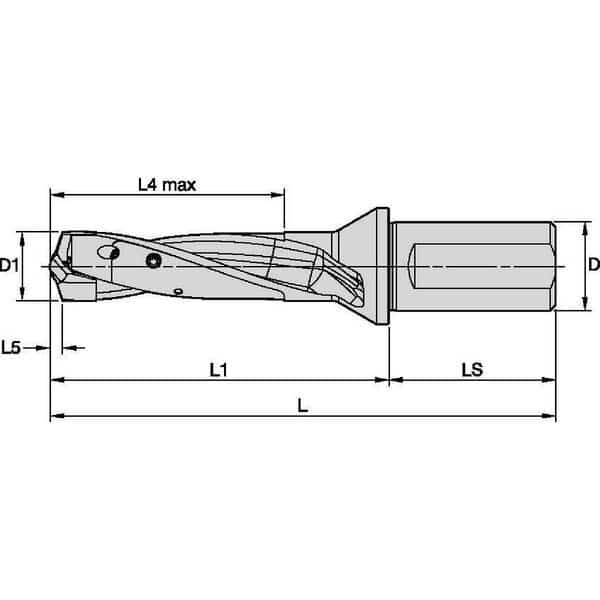Modular Drill, 90.00mm Drill Depth