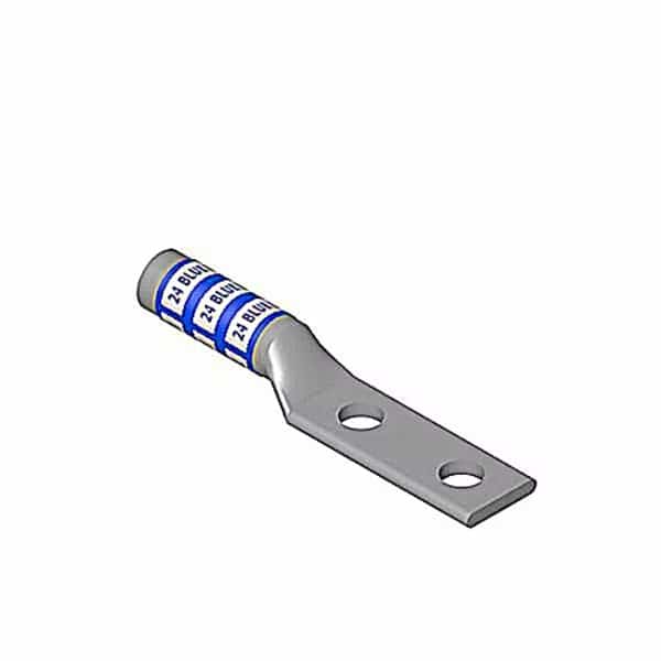 Compression Lug, Long, 8 Awg, L2.13 In, Rd, ABB INSTALLATION PRODUCTS, Mfr# 54850BE