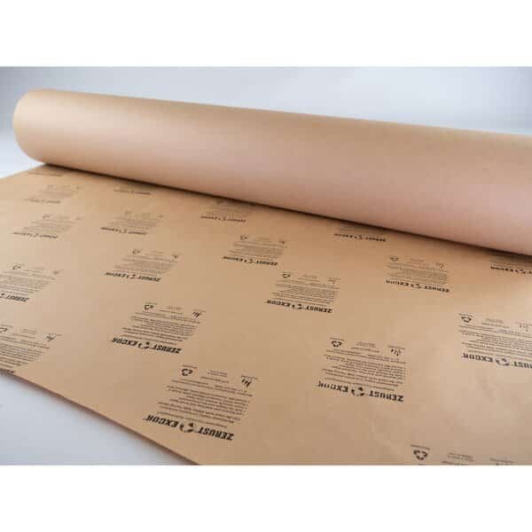 Zerust VCI Kraft Paper Roll, 35#, 48" x, Zerust, Mfr#: 300-M-00006