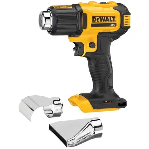 Heat Gun, 20V, w/Drain Snake, Dewalt, Mfr#: DCE530B/DCD200B