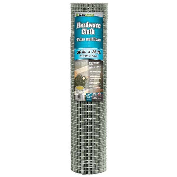 Hardware Cloth, 19 ga., 1/2", 36"X25 ft.