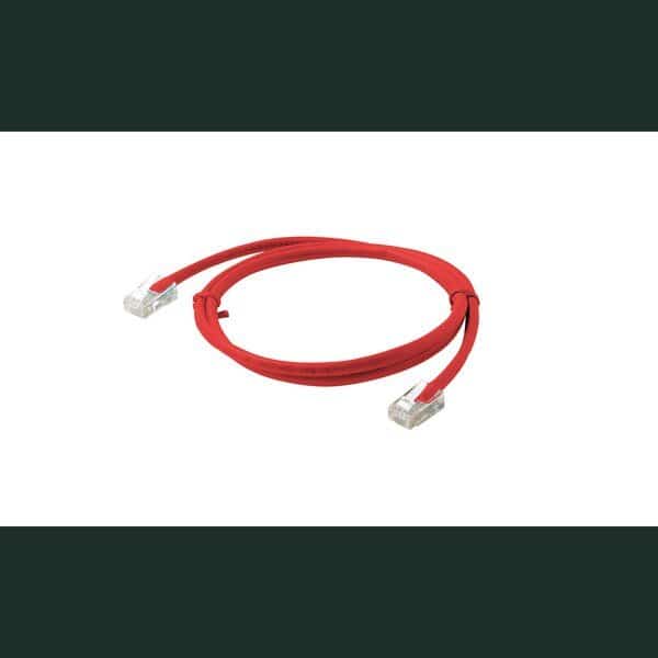 Cat6 Patch Cord Non-Booted UTP cULus Red