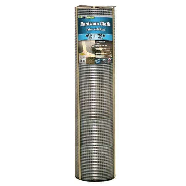 Hardware Cloth,23 ga.,1/4",48"X100 ft., Mfr#: 308242B, YARDGARD