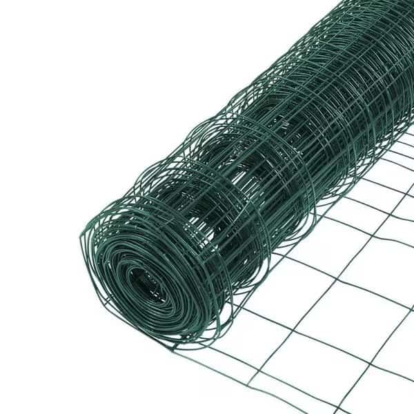 Yard Gard, 2 ft.x50 ft., 14 ga., Grn Vinyl, YARDGARD, Mfr# 308349A