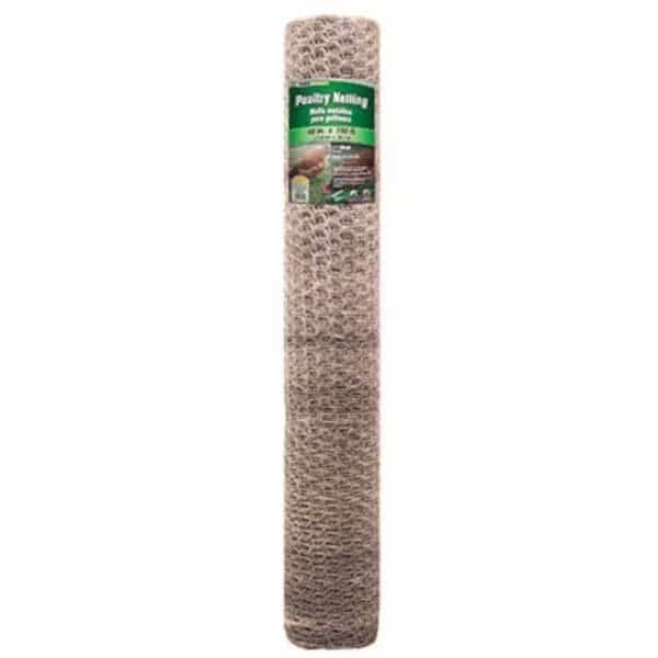 Poultry Netting, 20 ga., 1", 48"x150 ft.