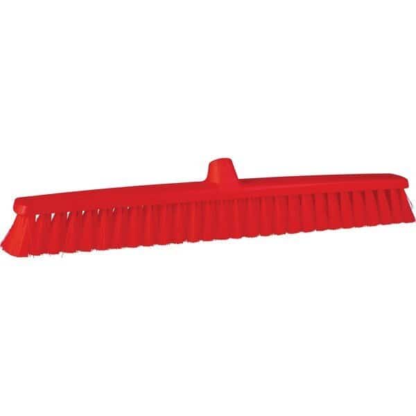 ColorCore Soft 24" Push Broom, Red