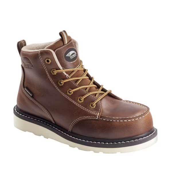 Women Carbon Nano-Fiber Toe WEDGE CN PR, WOMENS PR, Tobacco, 7, Wide