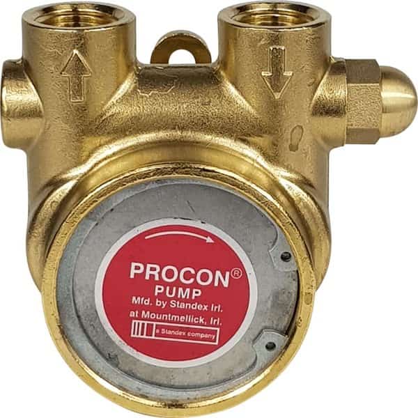 Brass Pump, Series 4, 5/8 in Port, 250 psi