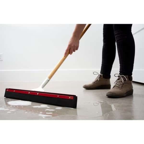 Dbl Foam Neoprene Floor Squeegee, 24", PK6, Carlisle Foodservice, Mfr#: 4008200