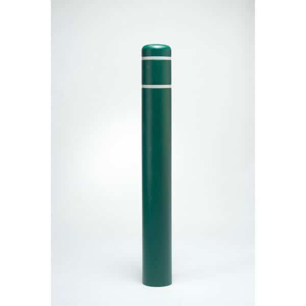 Post Sleeve,4.5" Dia,64" H,Green/Whit, Mfr#: CL1385S63, POST GUARD