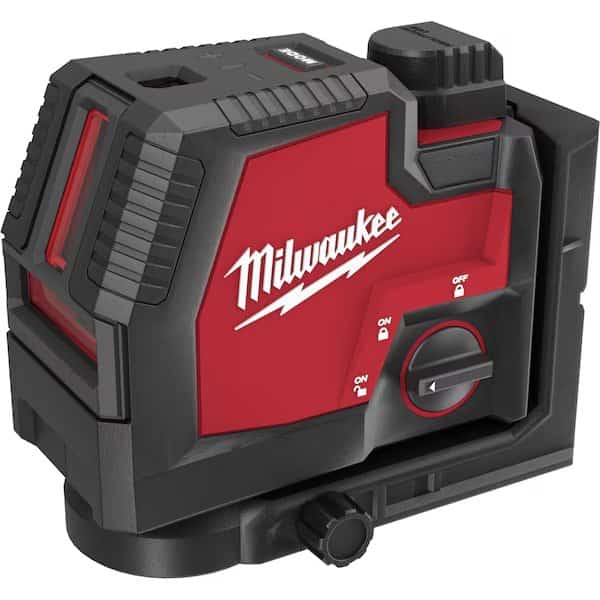 REDLITHIUM USB Green Cross Line & Plumb Points Laser