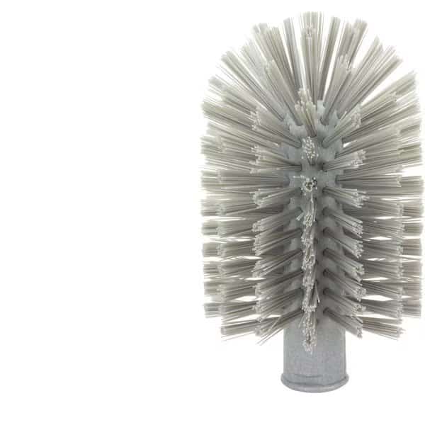 3.5 in W Pipe and Valve Brush, Gray, Polypropylene, SPARTA, Mfr# 45033EC23