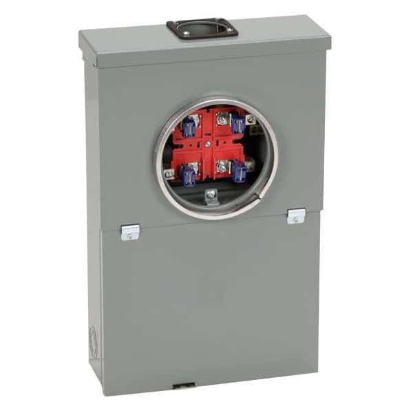 Homeline All In One combination service, 100 A; 80 A Amps, Homeline Circuit Breaker Type, SQUARE D, Mfr# SO1020M100S