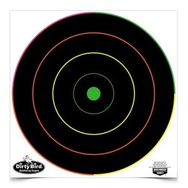 Targets Multi-Color Bulls-Eye Targ, 12