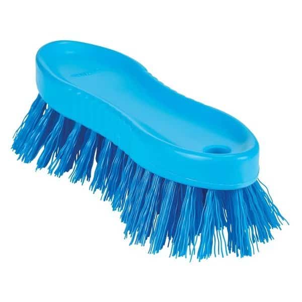 ColorCore Stiff Hand Scrub Brush, Blue