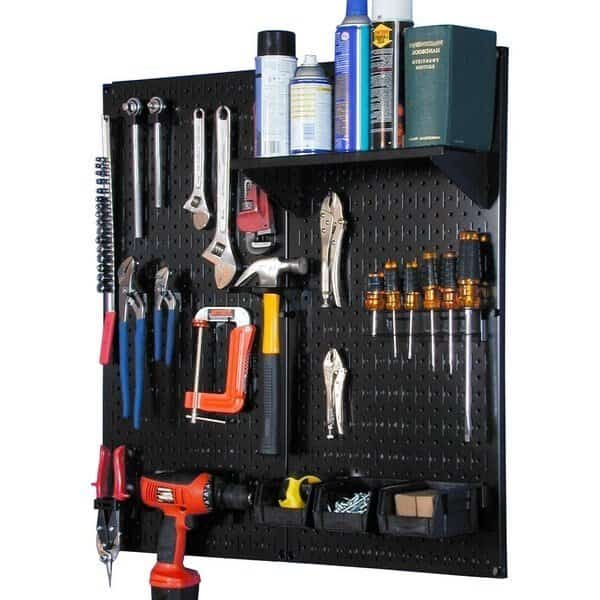 Industrial Pegboard Utility Kit,Black P, Mfr#: 35-IWGL-200-BB, WALL CONTROL