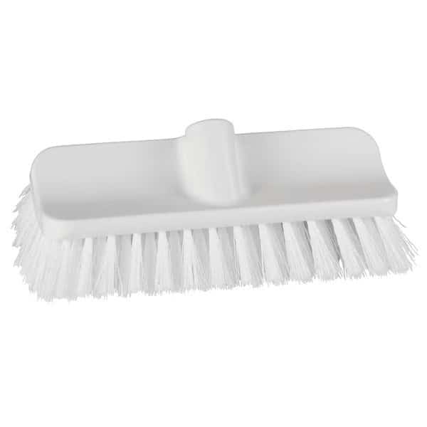 ColorCore Stiff High-Low Deck Scrub, Whi
