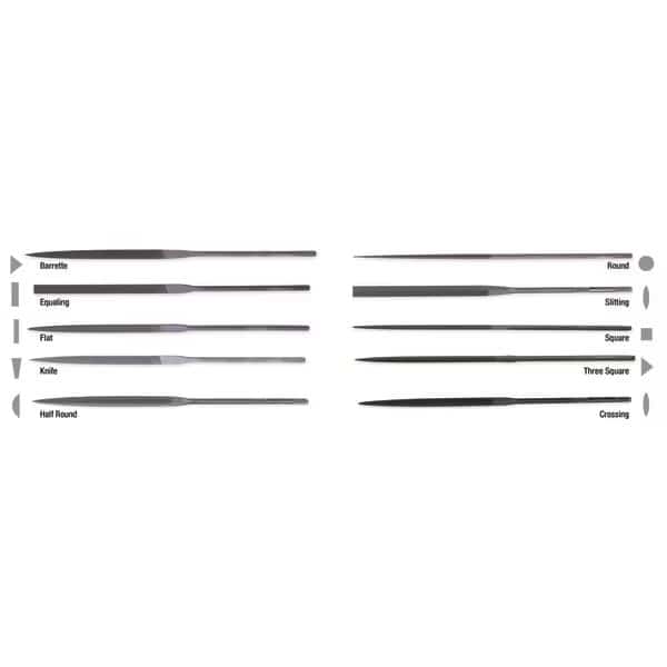 5-1/2" 2 Cut Equaling Needle File