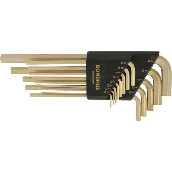12 Piece SAE L-Shape Hex Key Set, 38136