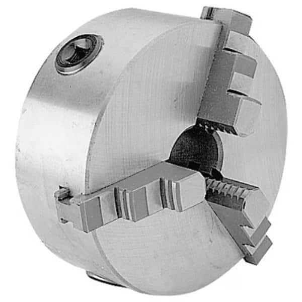 10" 3-Jaw Plain Back Lathe Chuck