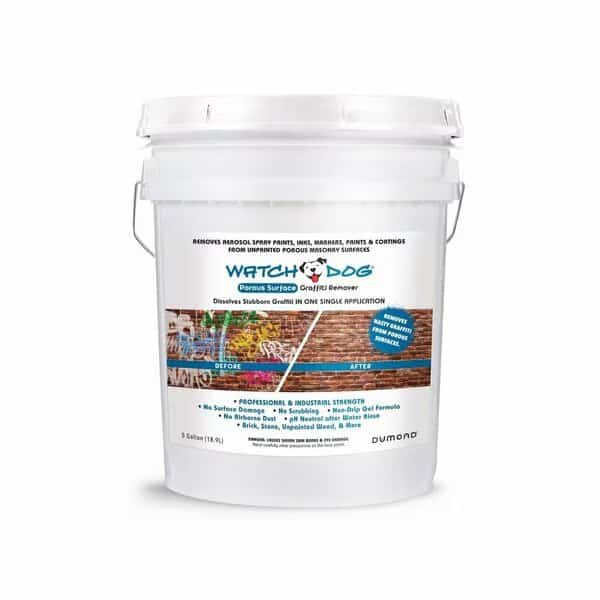 Watch Dog Wipe Out Porous Surface Graffiti Remover, 5 Gallon