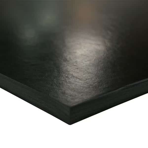 Buna-N Sheet - Adhesive-Backed - 0.125" Thick x 36" Width x 24" Length - 60A - Black - ASTM D2000 BG