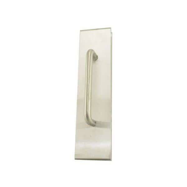 Push/Pull Plate 3/4" 8" CTC Pull RND Beveled Top BTM Edges 4"x16"
