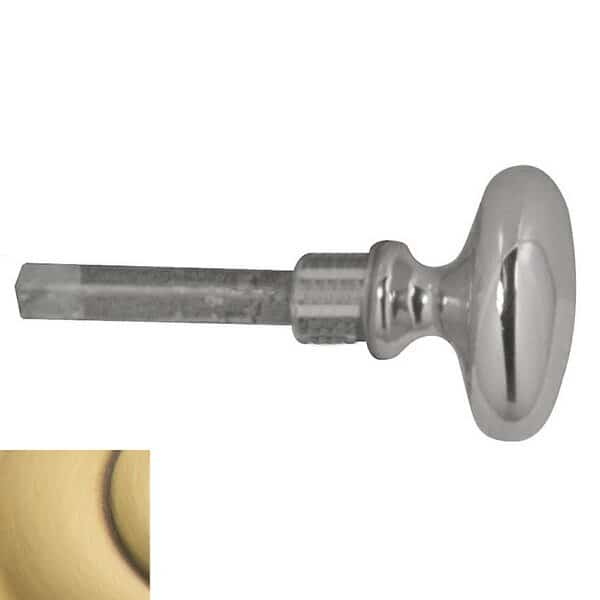 Satin Brass with Brown Turns Satin Brass with Brown