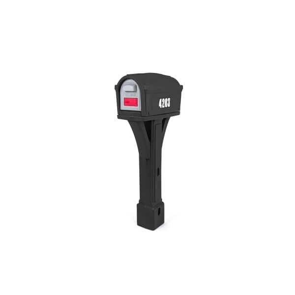 Classic Mailbox, Black/Black
