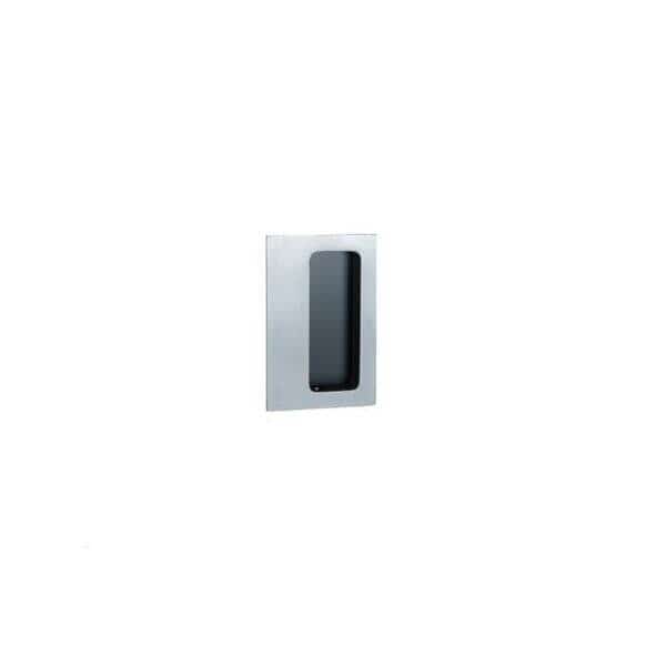 Flush Pull Satin Chrome 2-3/4"4-1/4", Trimco, Mfr#: 1060.626