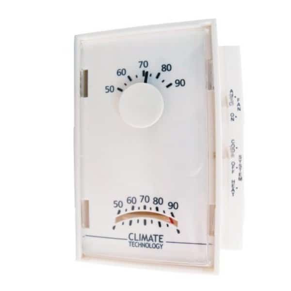 Mechanical Wall Thermostat, Vertical