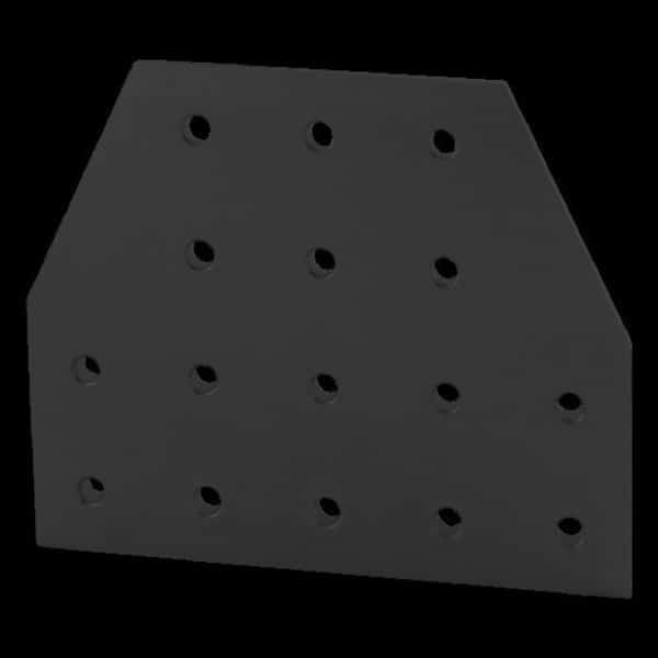 Black 15 S 16 Hole Tee Joining Plate
